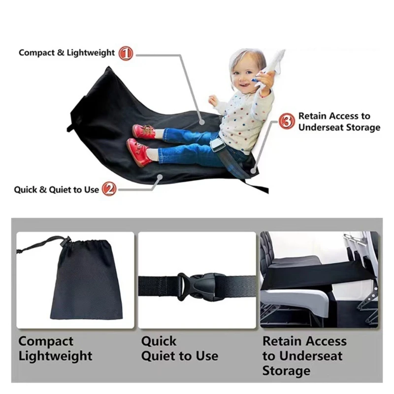 Toddler Aircraft Bed for Toddler Aircraft Bed Kid Baby Plane Travel Essentials Extend 40GF
