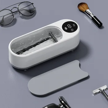Portable Household Cleaning Machine, 450ml Clean Pod Ultrasonic Cleaner, Jewelry Cleaner Machine for Ring, Glasses, Makeup Brush 1