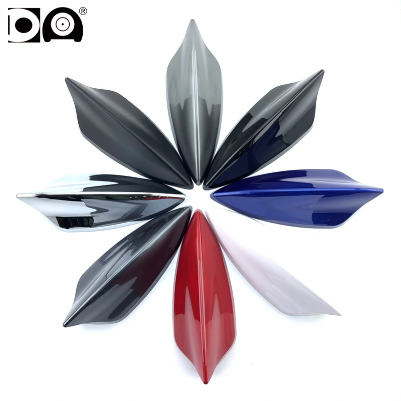 Car Antenna Universal 5D Shark Fin Antenna Auto Car Radio Aerials FM AM Stronger Signal Piano Paint for Toyota Yaris Vios Avensis