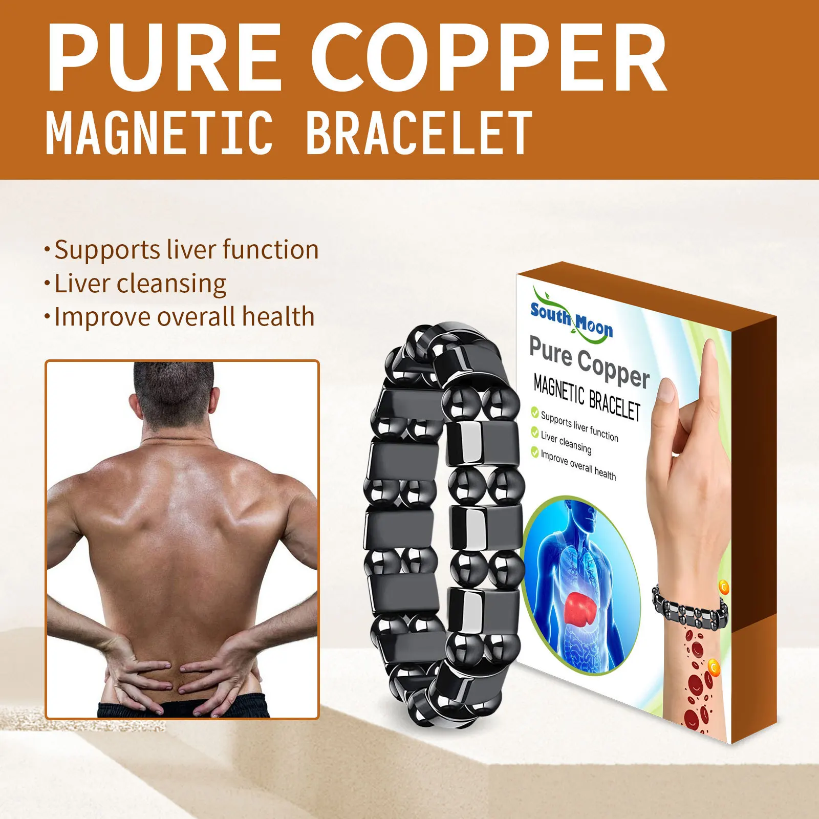 Blood Sugar Patch Control Bracelet Relieve Body Fatigue Balance Blood Glucose Reduce High Pressure Liver Cleansing Health Care