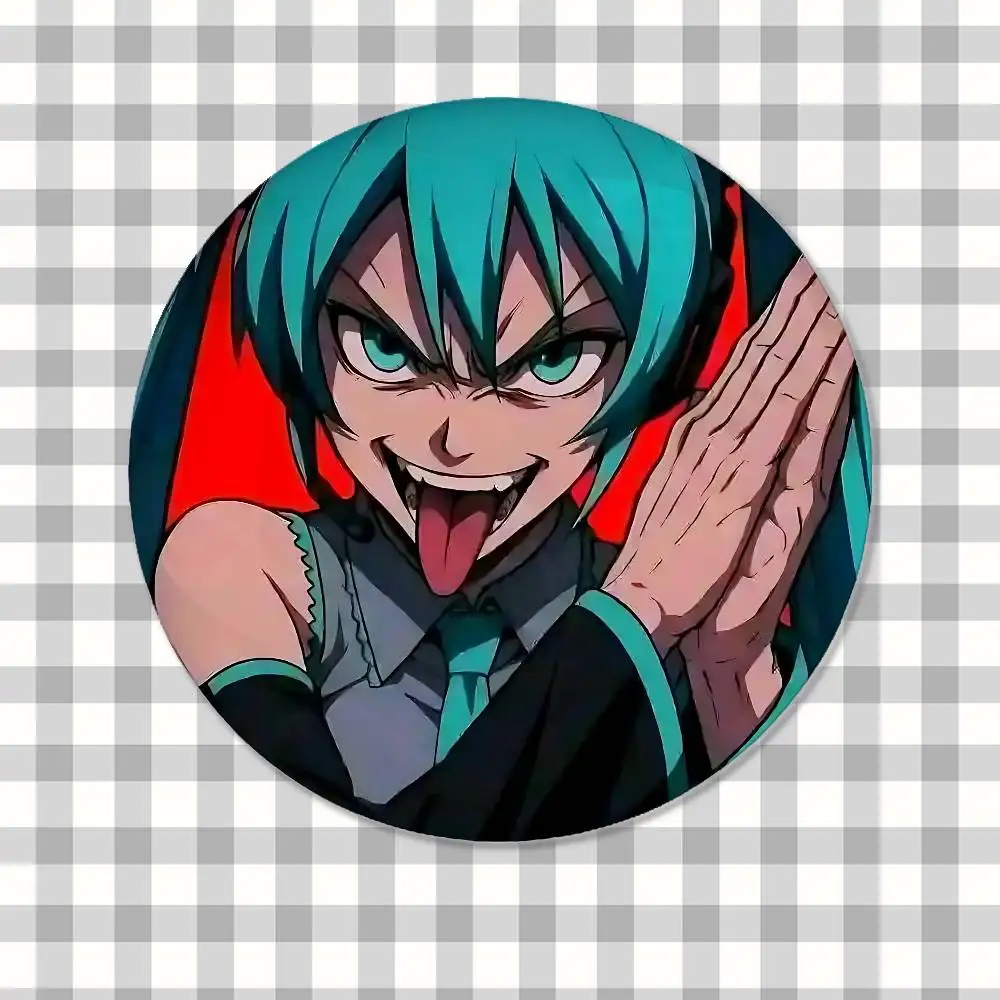 Niedliche Anime-H-hatsune-MikuS Kawaii-Anstecknadeln für Freunde, Rucksäcke, Kleidung, Sammleraccessoires, Schmuckgeschenk – Detail 27