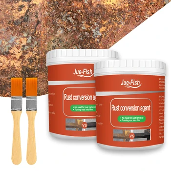 Fast Metal Rust Remover 300/100g Rust Conversion Agent Multi Purpose Rust Renovator Anti-corrosion for Car Cleaning 1