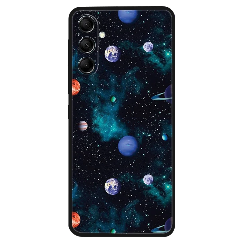 Luxury Silicone Space Soft Bumper Phone Case - Fashionable TPU Protective Cover