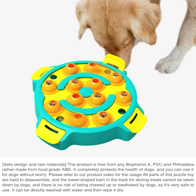 MIAODOUPET Pet Puzzle Toys Interactive Dog Toy Food Dispensing Keep Dogs  Busy and Mentally Stimulated Slow Down Eating - AliExpress
