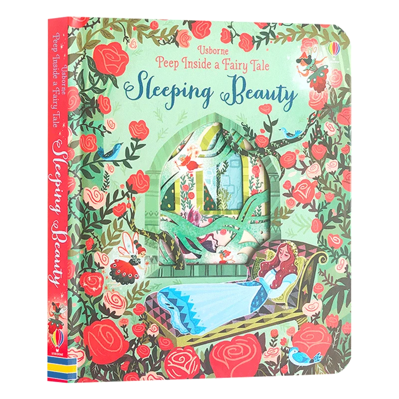 

Usborne Peep Inside A Fairy Tale Sleeping Beauty, Children's books aged 3 4 5 6, English picture book, 9781409599135