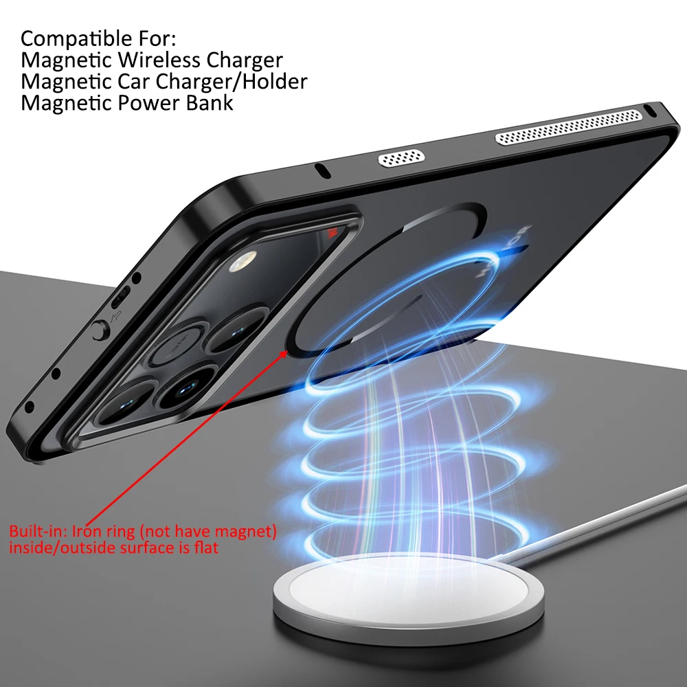 Aluminium Alloy Metal Frame Bumper with Acrylic Back Case