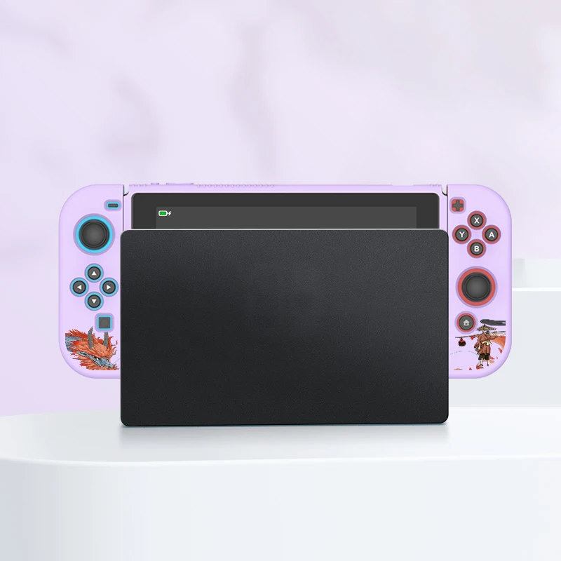 드래곤과 함께 술을 마시다. 스위치 Oled용 보호 케이스, Nintendo 스위치 콘솔용 소프트 TPU 슬림 커버, NS 게임 액세서리