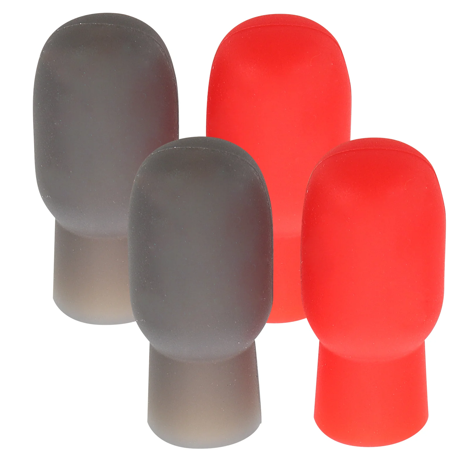 

4 Pcs Drumstick Protector Sticks Percussion Caps Tips Silicone Musical Instrument Accessories Mute Protective Case