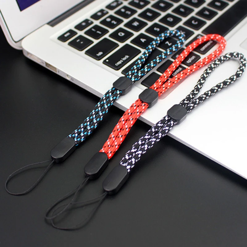 2Pcs Adjustable Mobile Phone Lanyards Hand Strap Lanyards For Keys ID Card Phones
