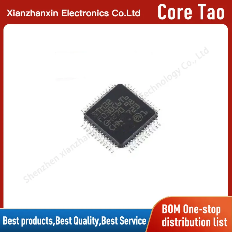 

5pcs/lot STM32F030C6T6 STM32F030 030C6T6 LQFP48 Micro controller