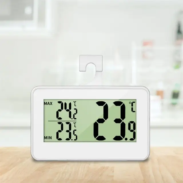 Precíziós Hűtőszekrény -Hőmérő Lcd Képernyő Konyhai Kiegészítők Szerszámok Digitális Hőmérő Hőmérséklet -Mérőhűtő Fagyasztó - Image 4