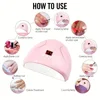 USB Nail Phototherapy Machine Nail Lamp 12 UV LEDs Light Curing 36W Nail Polish Gel Infrared Sensor Machine Nail Art 4