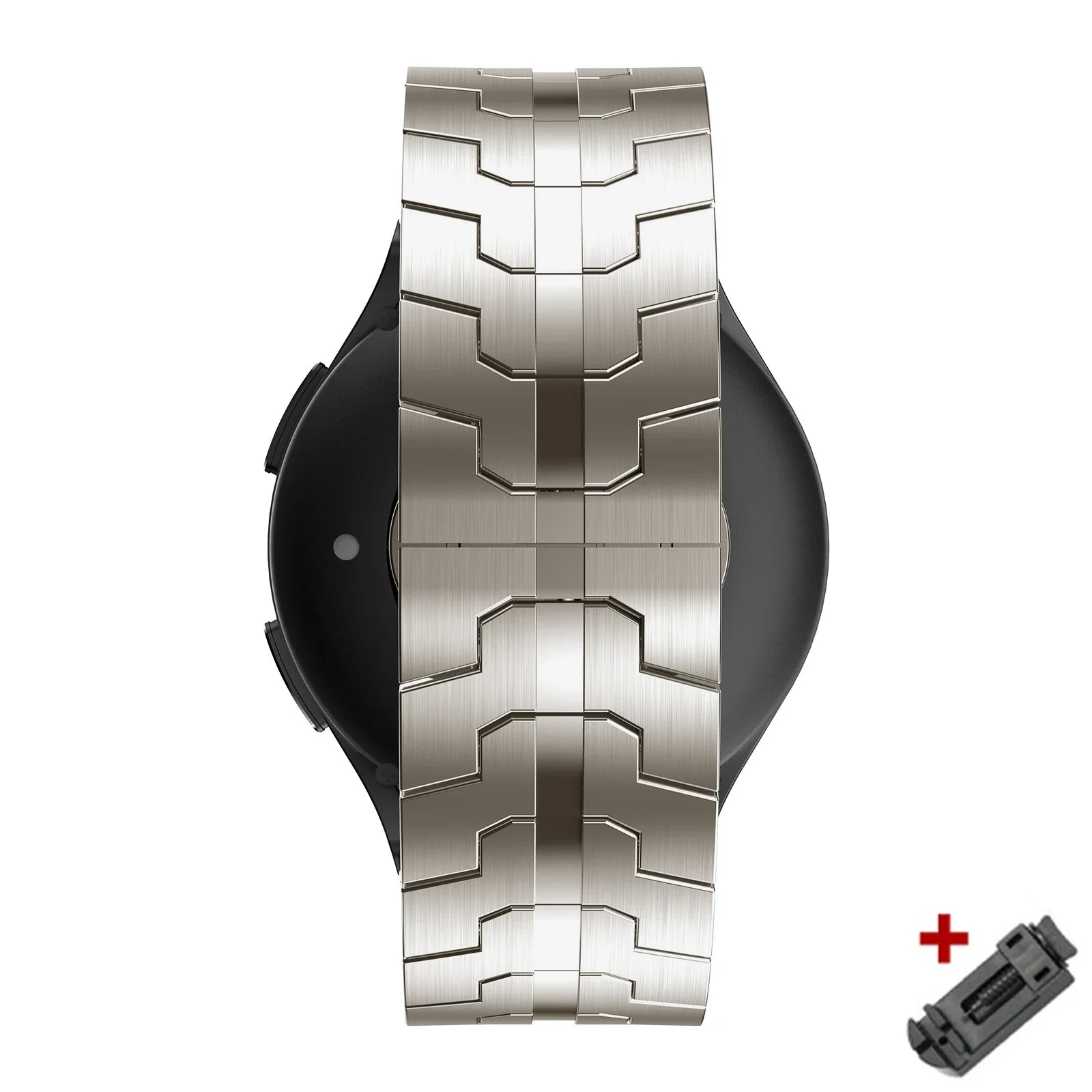 Premium Stainless Steel Watch Strap - Elegant and Durable Replacement Band, 20mm/22mm
