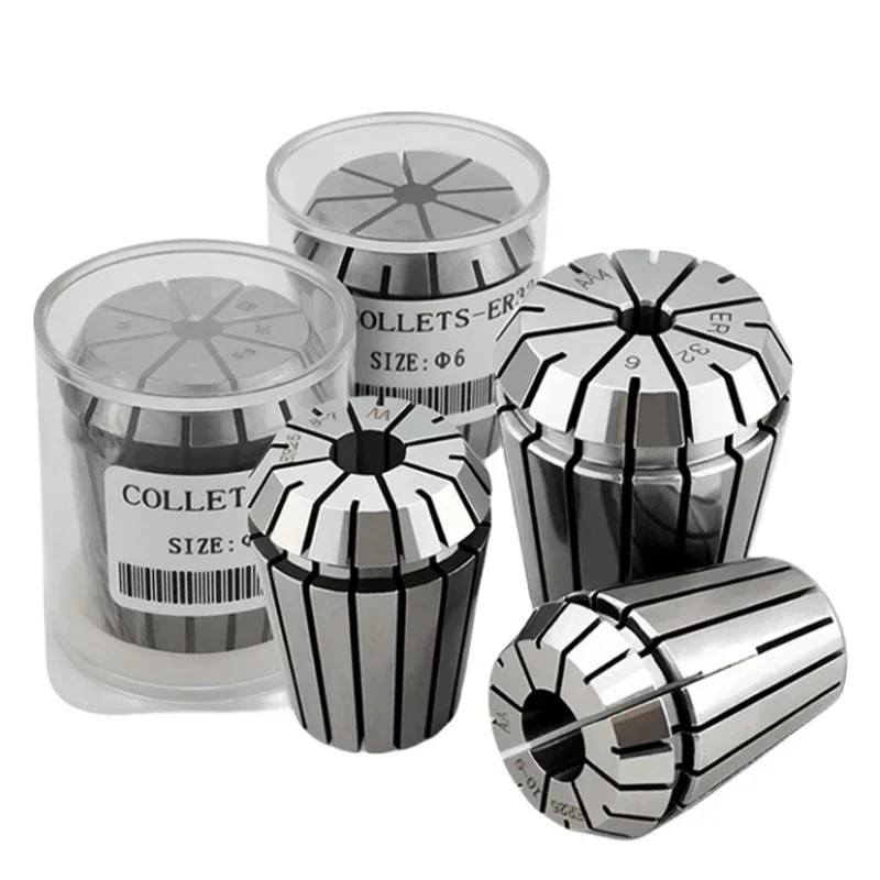 Spring Collet Tool Holder Collet Chuck Spring Collet Chuck Collet Chuck Holder Engraving Collet Chuck Collet Clamping Tool Collet Block Holder XXW Collet Set ER11 ER16 ER20 ER25 ER32 ER40 High Precision 0.008mm 0.015mm