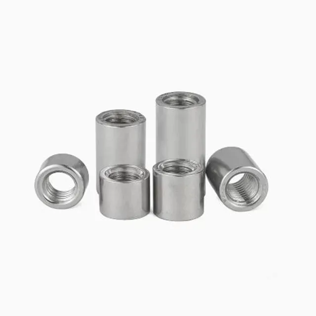 thumbnail image 2 of 4set M10x1 Threaded Extension Rod Kit 100mm Coupling Nut Pipe Hex Nut 2 of 12
