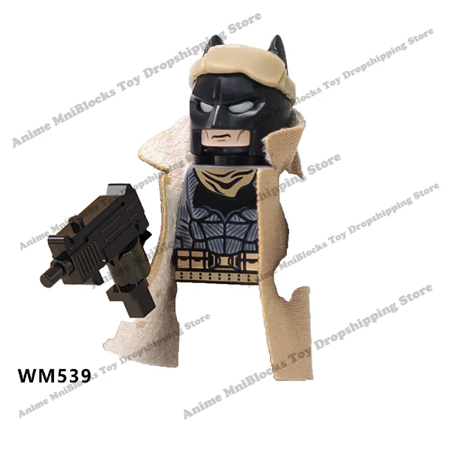 Movie Batman The Joker Harley Quinn Wonder Woman mini action toy figures building blocks Assemble bricks kid gifts WM6080 WM6100 WM539