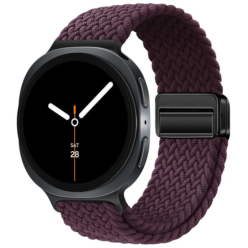 Magnetic Nylon Weave Strap Bracelet
