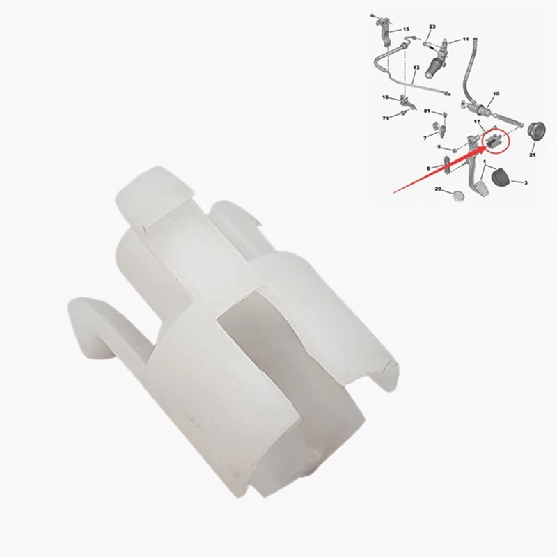 100X Car Clutch Pump Master Cylinder Buckle For Citroen Elysee C-Elysee C2 C3 C4 C5 Peugeot 307 308 408 3008 207 car clutch master cylinder