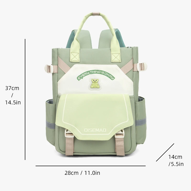 Schoolbag Girls Primary School Students High-Looking Waterproof Junior High School Girls Lightweight Soft Backpack