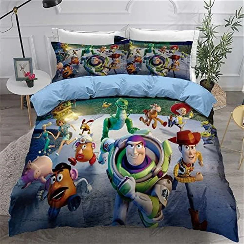 Parure de lit Toy Story Disney pour enfants | Housse de couette