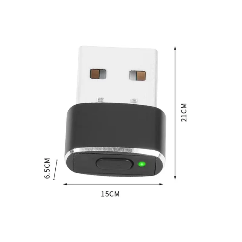 Undetectable Mouse Jiggler Keep Computer Awake Simulate Mouse Mover 3 Modes Tracker On OFF Switch Prevent Computer Lock Screen