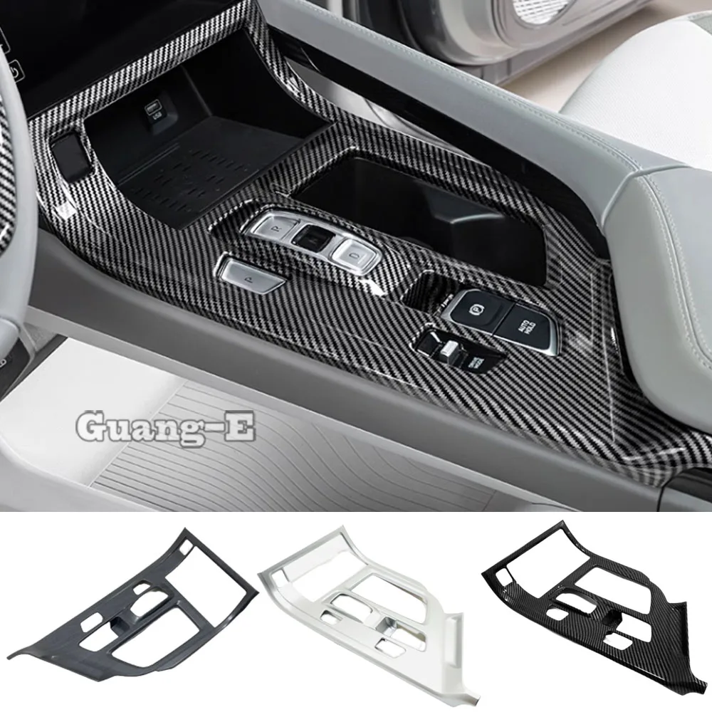

ABS/Steel Car Center Console Gear Shift Panel Cover for Hyundai Custo 2021 2022 2023 2024 Frame Trim Auto Interior Accessories