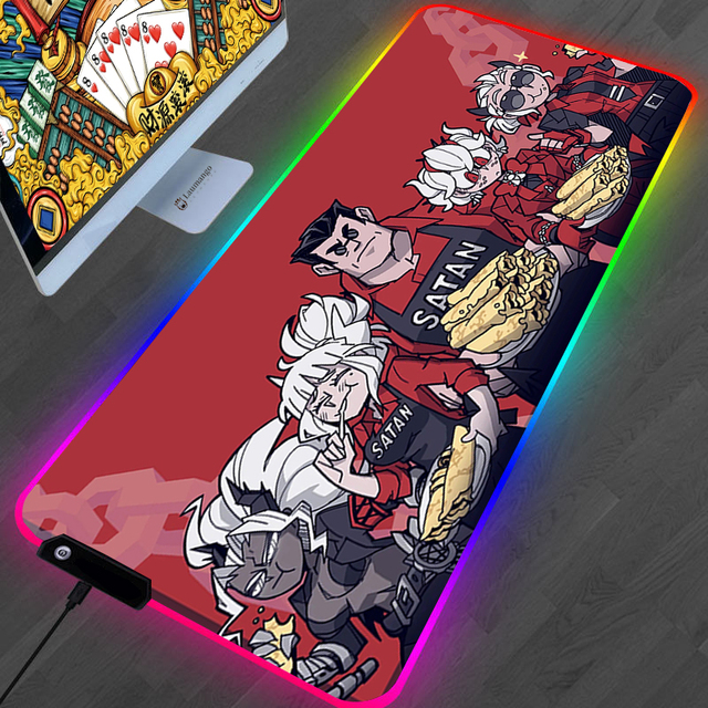 Mouse Pad Computer Accessories Pc Gamer Keyboard Backlight Mat Xxl Ковер Gaming Laptop Mousepad Computers RGB Carpet