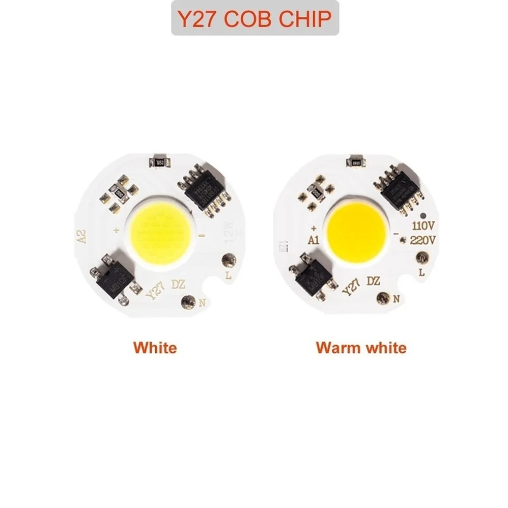 1/PCS COB Chip 10W 20W 30W 50W 220V LED Smart IC No Need Driver 3W 5W 7W 9W LED Bulb Lamp for Flood Light Spotlight Diy Lighting