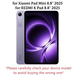 Premium HD Tempered Glass Screen Protector - Scratch Proof & Anti - Fingerprint Film (8.8in Xiaomi Mini)