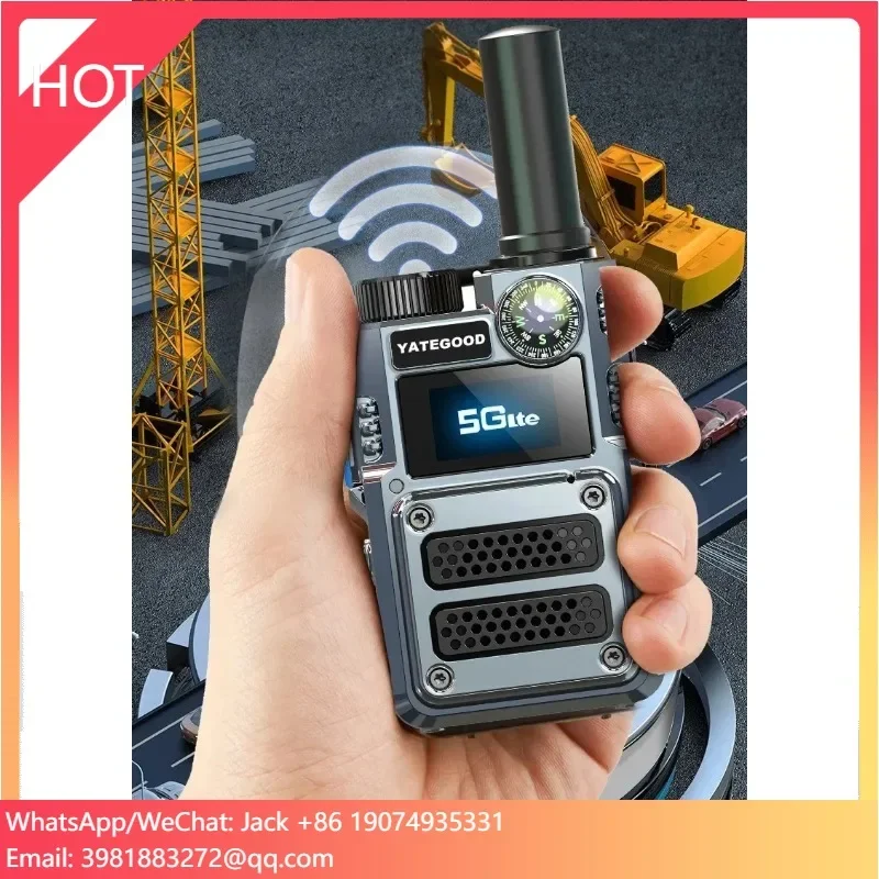 5000km 4G LTE POC 무전기, 고음질 통화, 장거리 통신, SIM 카드 지..