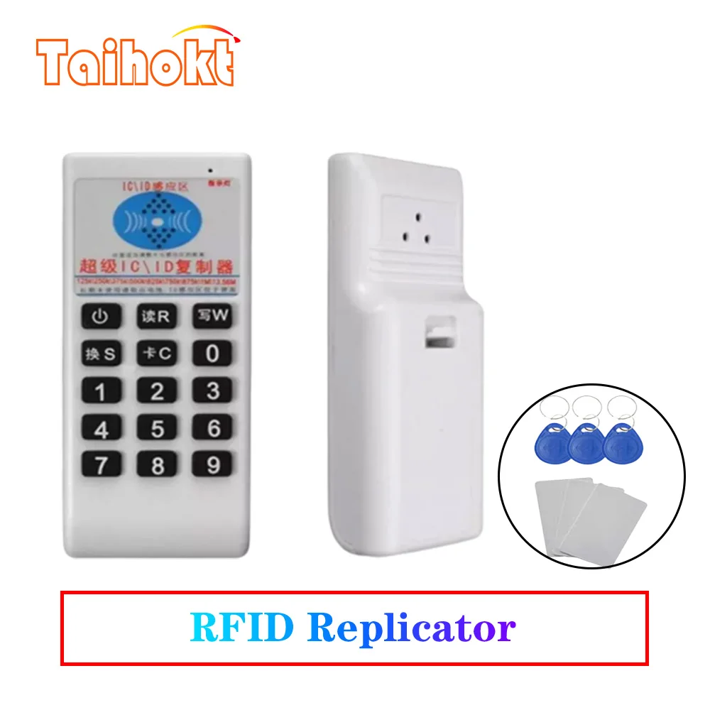 2022 Nfc 5 Frequentie Programmeur Handheld Rfid Smart Card Reader 13.56Mhz Uid Tag Schrijver 125Khz T5577 Key Copier ic Id Duplicator