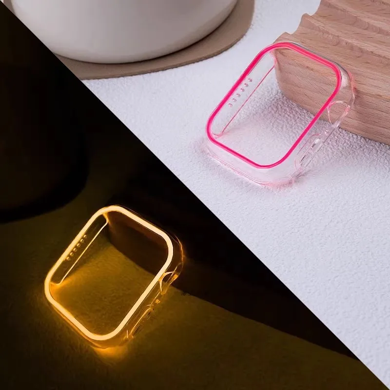 Luminous Clear Hard PC Bumper Case