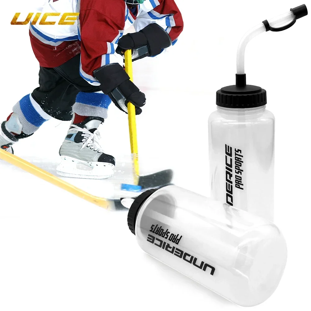 Boxing Water Bottle 1000ML Ice Hockey Accessories LDPE Ice Hockey Water Bottle BPA Free Sports Sports Equipment