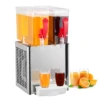Commercial Beverage Dispenser, Towallmark 2 Tanks 5.28 Gallon 20L Commercial Juice Dispenser, 10 Liter Per Tank, 280W 1