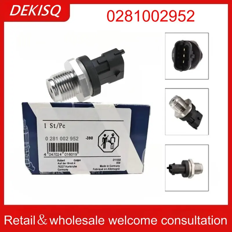 

0281002112 0281002952 0281006327 0281006086 0281006325 Автомобильный датчик давления топлива с общей топливной магистралью для Audi Volkswagen Новинка