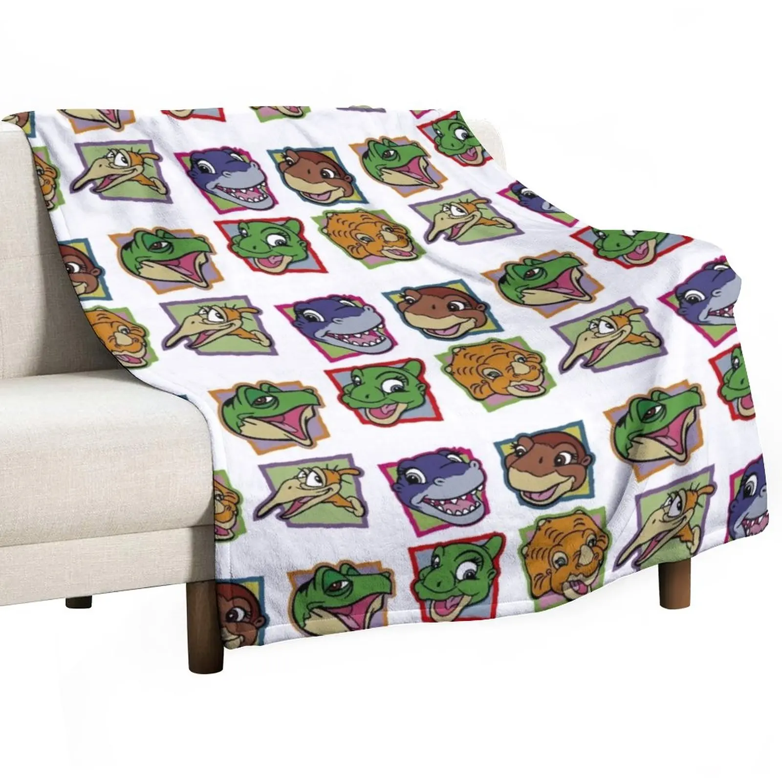 

The Land Before Time Collection Throw Blanket Fluffy Blankets Large Dorm Room Essentials blankets and blankets