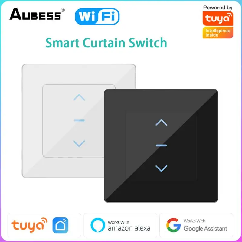 

Tuya Smart WiFi Curtains Switch Roller Blinds Electric Motor Shutter Controller APP Remote Timing Works With Alexa Google Home