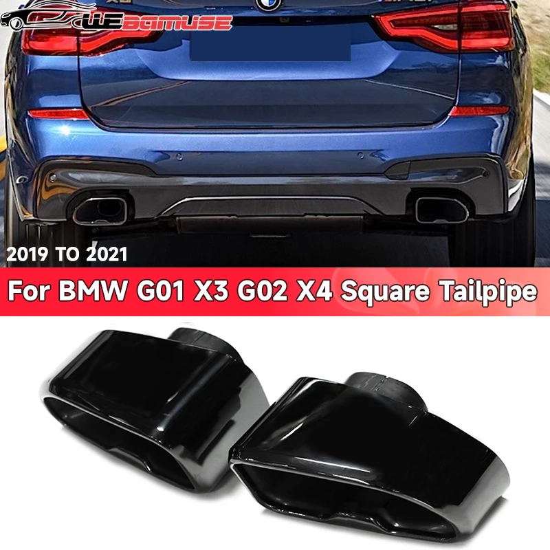 1 ペア車の排気先端 G01 X3 G02 X4 2019 2020 ステンレス鋼マフラー