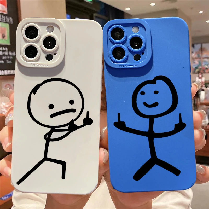 Luxury Cartoon Matchman Case