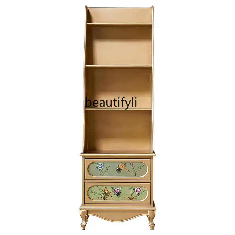 

American Wine Cabinet Living Room Wall Liquor Cabinet Painted Sideboard Cabinet Storage Storage Showcase Storage Cabinet