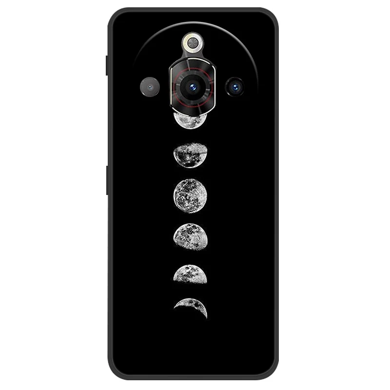 ZTE Nubia Focus Pro Black Silicone TPU Soft Phone Cover - Protective Back Shells