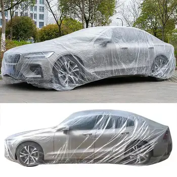 Universal Disposable Car Cover Indoor Dustproof Waterproof Car Cover Soft Scratch-Free Auto Protector