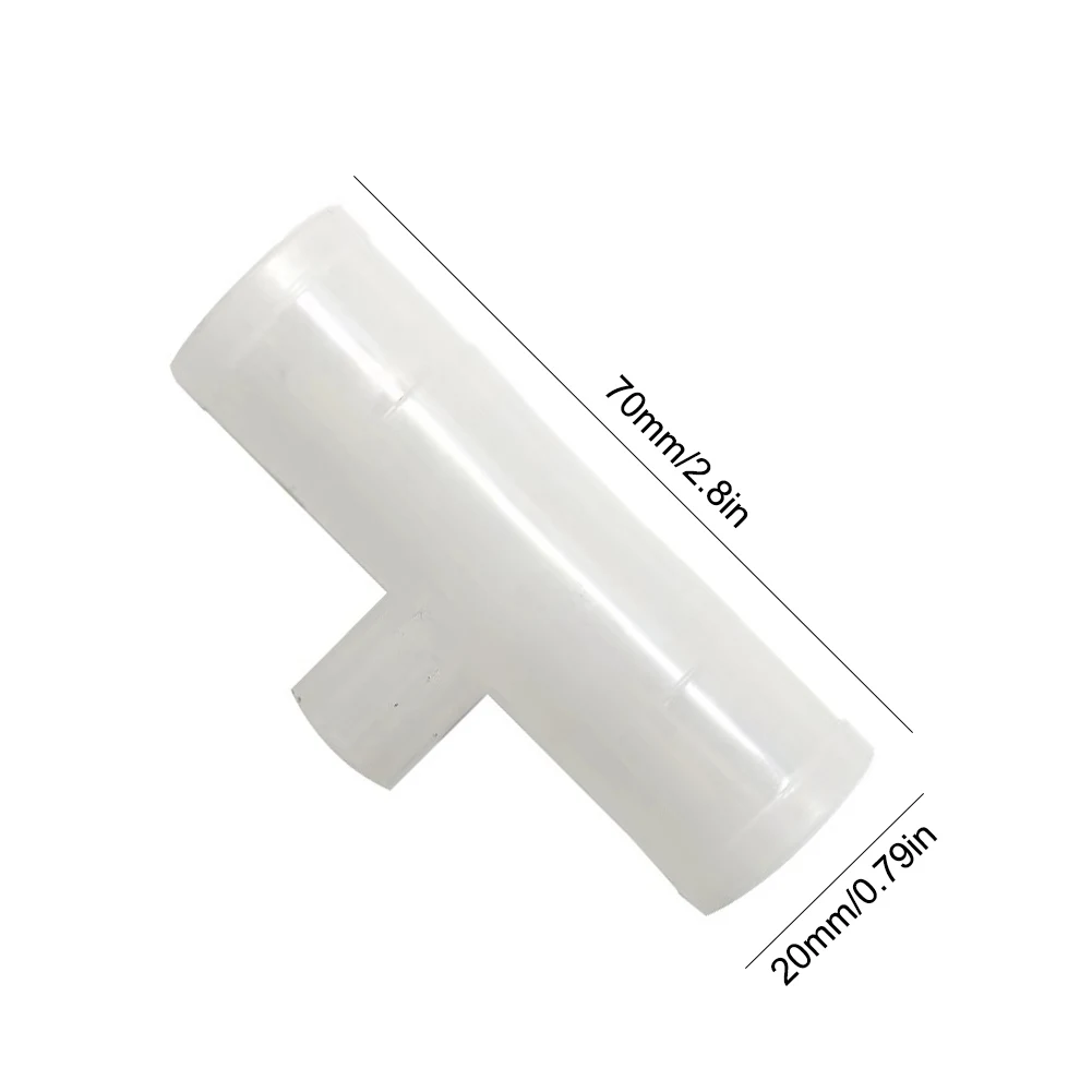 6pcs Tee PVC Pipe Fitting 20mm Plastic TShaped Coupling Connector Bird