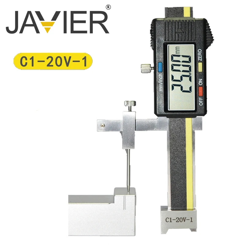 High Quality10/15/20/30mm Digital Gap Step Gauges With Flat Measuring