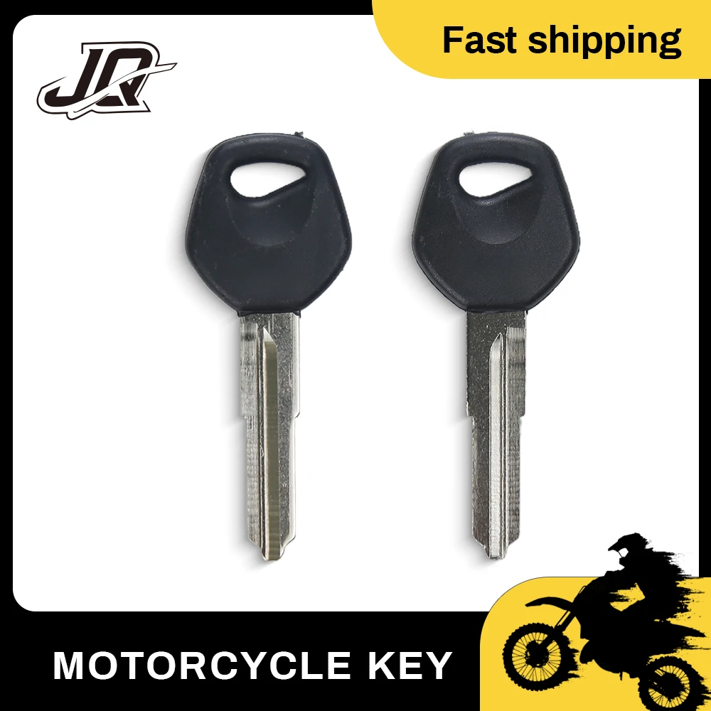 오토바이 블랭크 키는 SUZUKI GZ150 GZ150-A GN125-C GN125-F GN 125 EN125 오토바이 액세서리용 미가공 자석 키를 대체합니다.