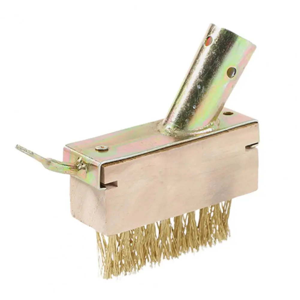 Easy Installation Weeding Tool Brass Wire Bristle Crevice Weeding Brush Head for Block Paving Patio Stone Edging for Weeder