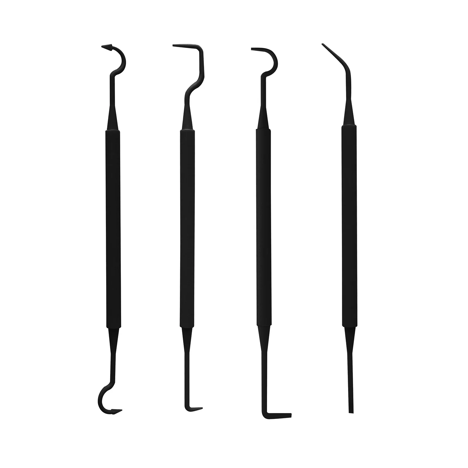 Doppel-ende Haken Nylon Pick Set Universal Jagd Taktische Gewehr Pistole Reinigung Kit Auto Reinigung Werkzeug Zubehör Detaillierung Werkzeug – Detail 2