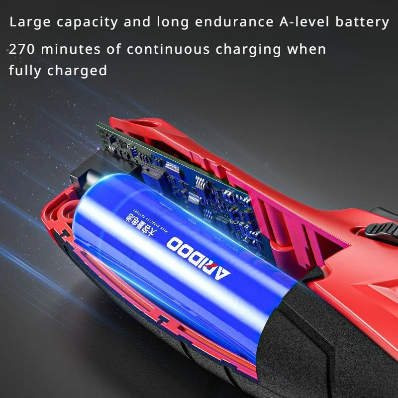 4.2V Electric Scissors For Cloth Carpet Leather USB Rechargeable Leather Trimming Scissors Cordless Fabric Cutting Machine 4