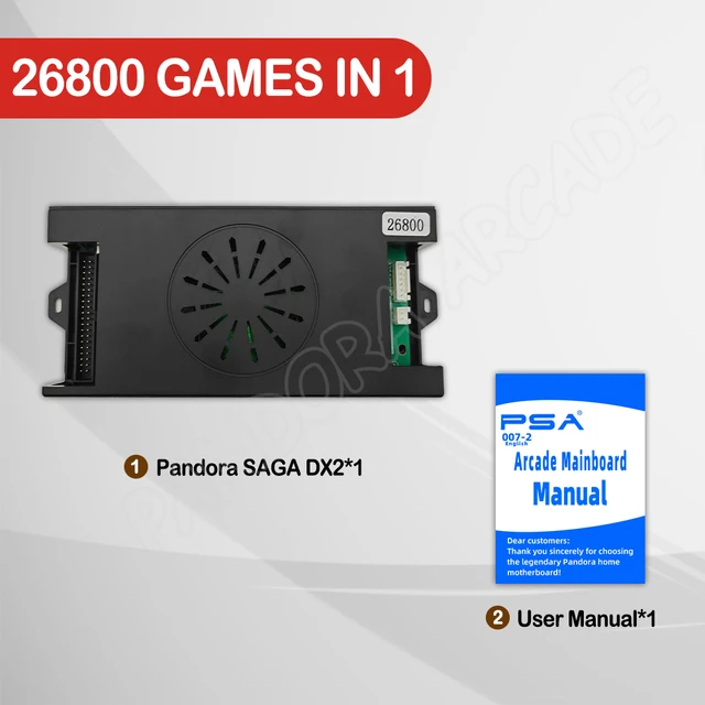 26800 in 1 Newest Pandora Saga DX DX2 Arcade Game Box PCB Board 40P ...