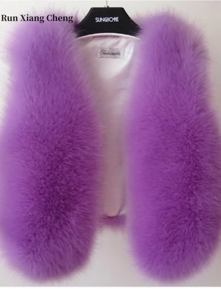 2023 Free Shipping Faux Mixed Fox Fur Faux Fur Fashion Short Coat for Urban Leisure and Minimalist High Street Style Solid Color